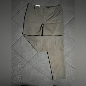 Black Modern Ankle Work Pants from Calvin Klein
